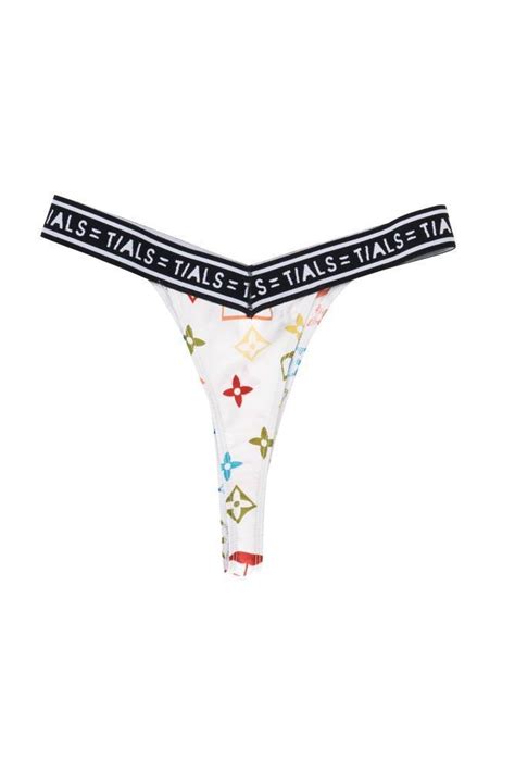 louis vuitton thong underwear|louis vuitton underwear for women.